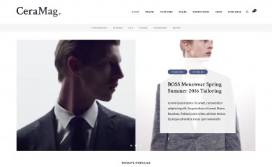 http://demo.loftocean.com/ceramag screenshot