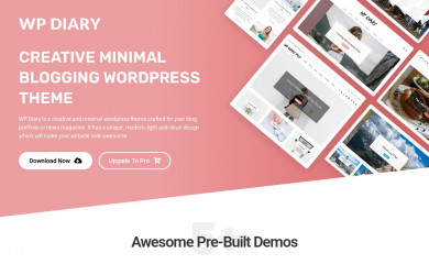 Blogger Diary screenshot