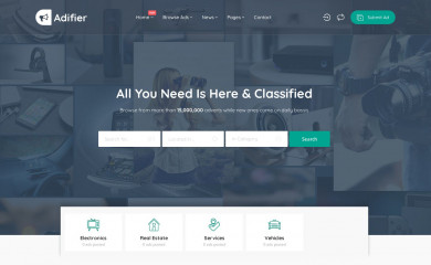 http://demo.spoonthemes.net/themes/adifier/ screenshot