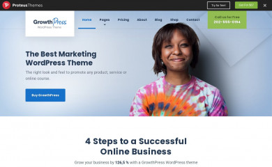 https://demo.proteusthemes.com/growthpress/ screenshot