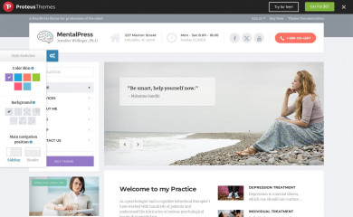 MentalPress WP Theme screenshot