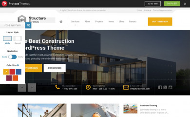 https://demo.proteusthemes.com/structurepress/ screenshot