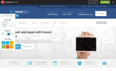 https://demo.proteusthemes.com/repairpress/ screenshot