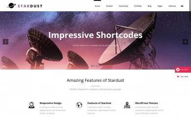 http://demo.qodeinteractive.com/stardust/ screenshot