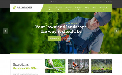 The Landscaper Child Theme screenshot