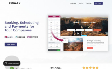 https://demo.themovation.com/embark screenshot