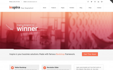 Inspira Theme screenshot
