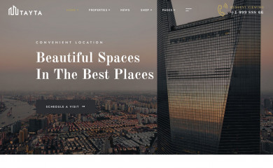 http://demo.yolotheme.com/tayta screenshot