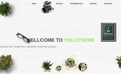 http://demo.yolotheme.com/begreen/landing/ screenshot