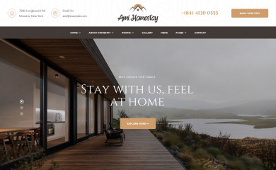 http://demo2.themelexus.com/amihomestay/ screenshot