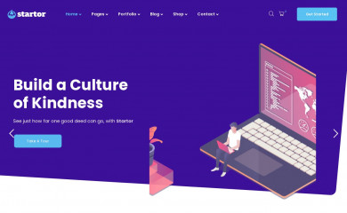 http://demo2.wpopal.com/startor/ screenshot