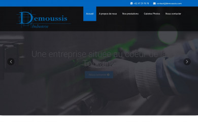 demoussisindustrie.fr screenshot