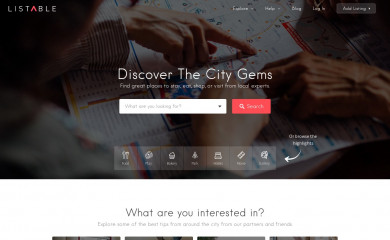 https://demos.pixelgrade.com/listable/ screenshot