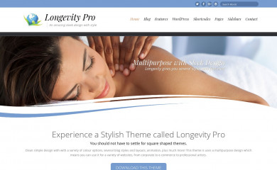 http://demos.shapedpixels.com/longevity-pro screenshot