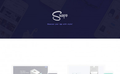 http://demos.upperthemes.com/swape screenshot