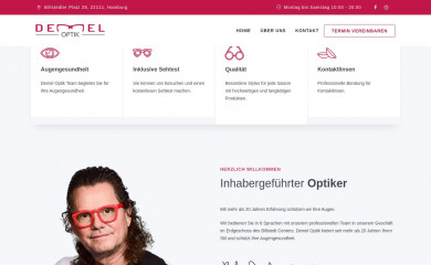 demel-optik.de screenshot