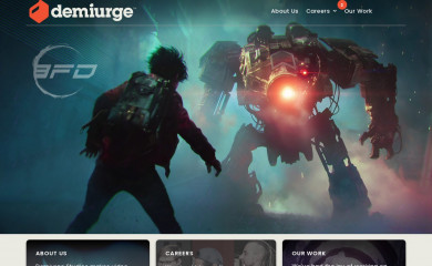 demiurgestudios.com screenshot