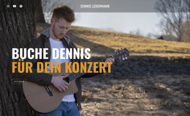 dennisledermann.de screenshot
