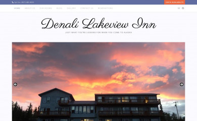 denalilakeviewinn.com screenshot