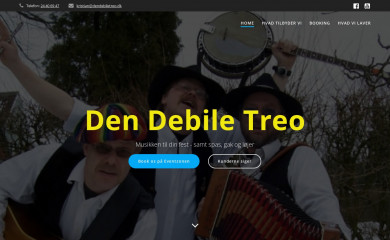 dendebiletreo.dk screenshot
