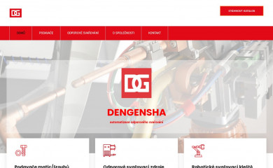dengensha.cz screenshot