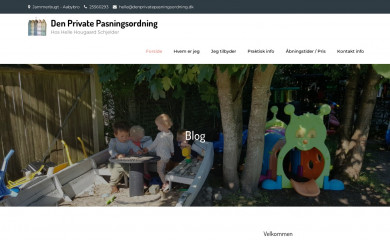 denprivatepasningsordning.dk screenshot
