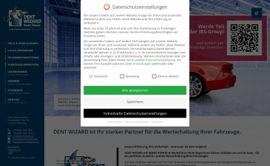 dentwizard.de screenshot