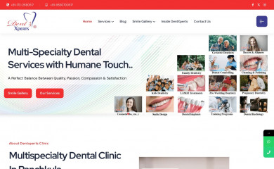 dentxpertsclinic.com screenshot