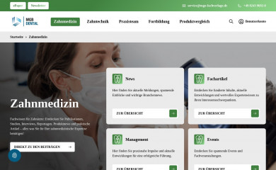 dentalmagazin.de screenshot