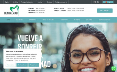 dentalmad.com screenshot