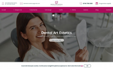 dentalartestetics.com screenshot