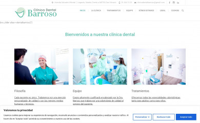 dentalbarroso.com screenshot