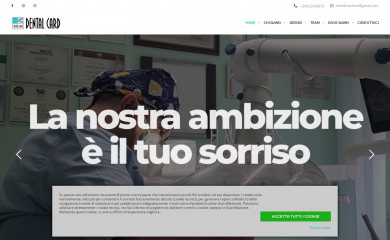 dentalcardsas.it screenshot