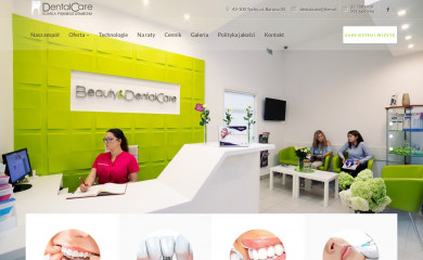 dentalcare.biz.pl screenshot