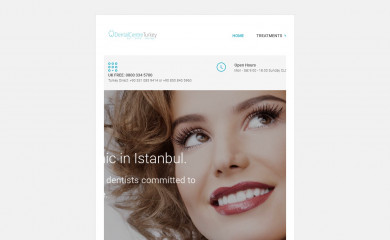 dentalcentreistanbul.com screenshot