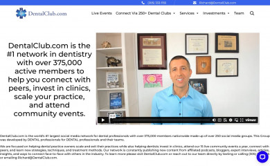 dentalclub.com screenshot