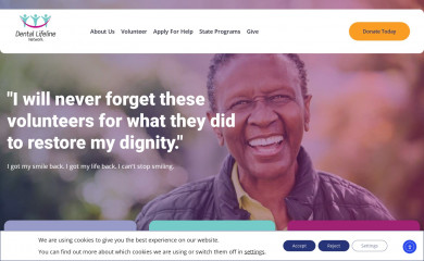 dentallifeline.org screenshot