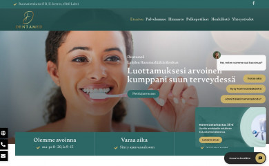 dentamed.fi screenshot