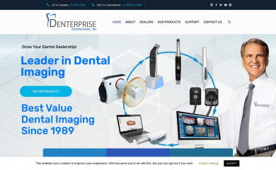 denterpriseintl.com screenshot