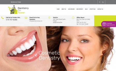 dentistryontower.com screenshot