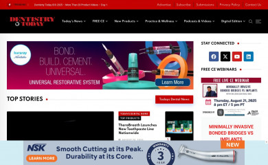 dentistrytoday.com screenshot