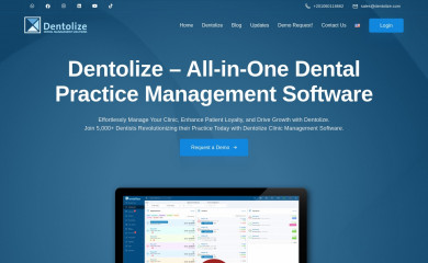 dentolize.com screenshot