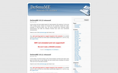 desmume.org screenshot