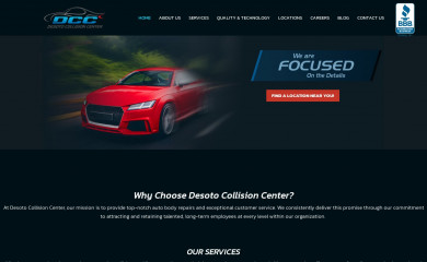 http://desotocollision.com/ screenshot