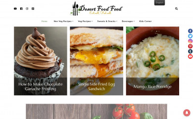 desertfoodfeed.com screenshot
