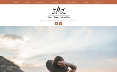 desertlotuscounseling.com screenshot