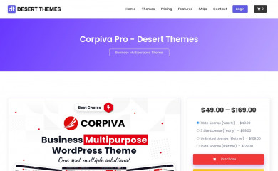 Corpiva Pro screenshot