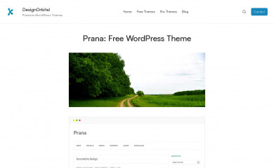 http://designorbital.com/prana/ screenshot