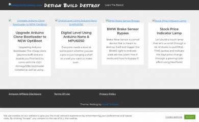designbuilddestroy.com screenshot
