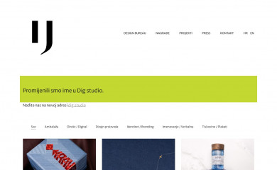 designbureauizvorkajuric.com screenshot